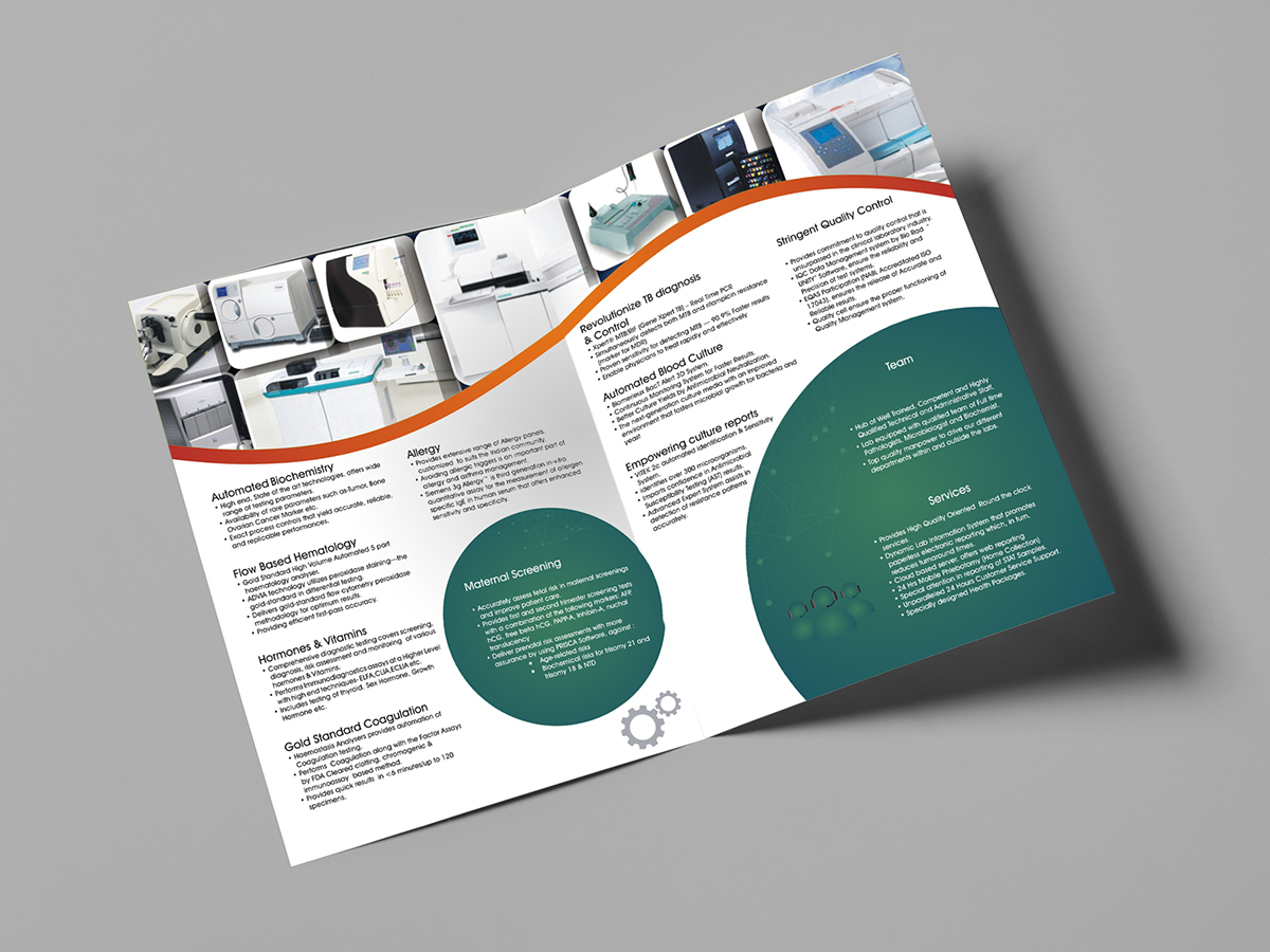 Creative Designing concept design medical brochure medical color Conceptual Designing