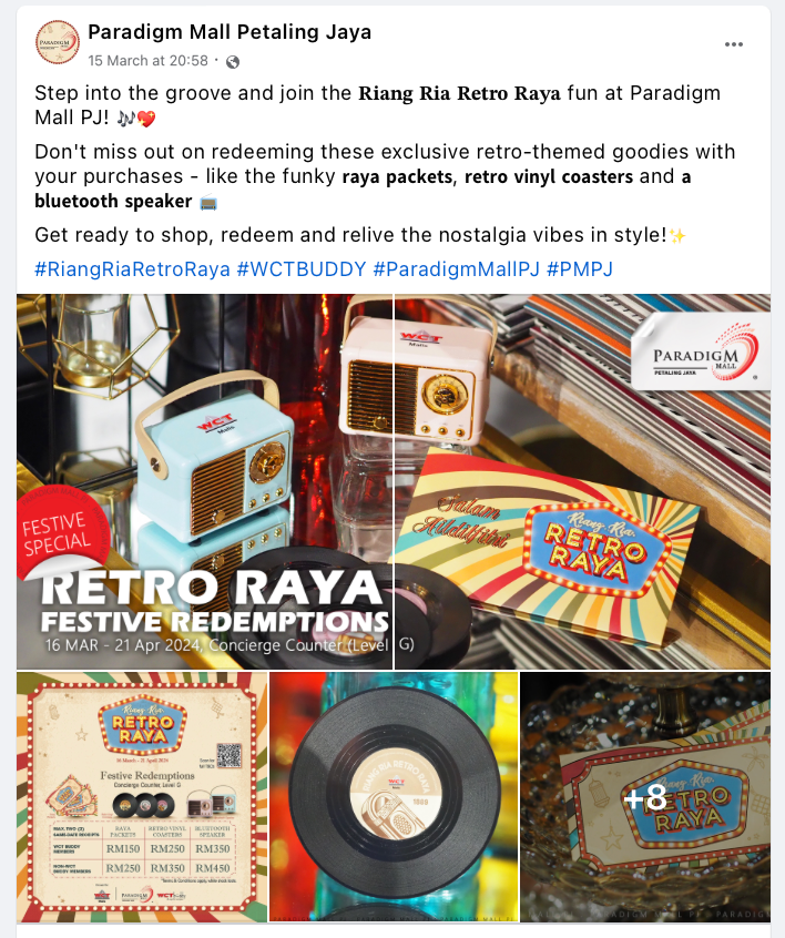 raya malaysia Retro vintage Photography  gwp photoshop shoppingmall Event mall