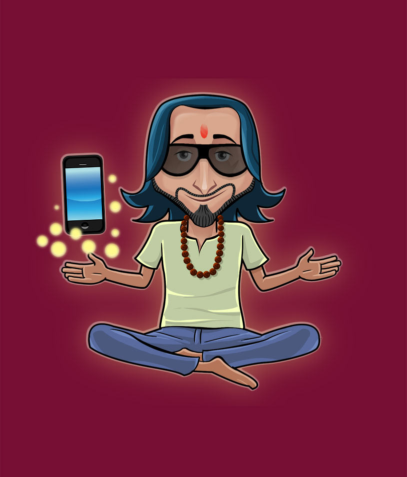 Mobile app Guru Cool Preacher bubble Beard Guru
