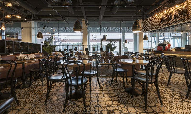 interior design  restaurant design Bar Design cafe Italian Cafe italian deli