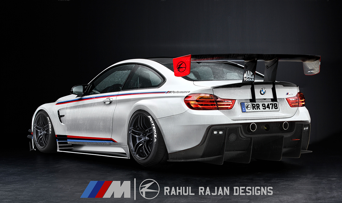 BMW m4 GTR e46 tuned widebody GT3 fiaa fiawec Custom body automotive   design art digitalart