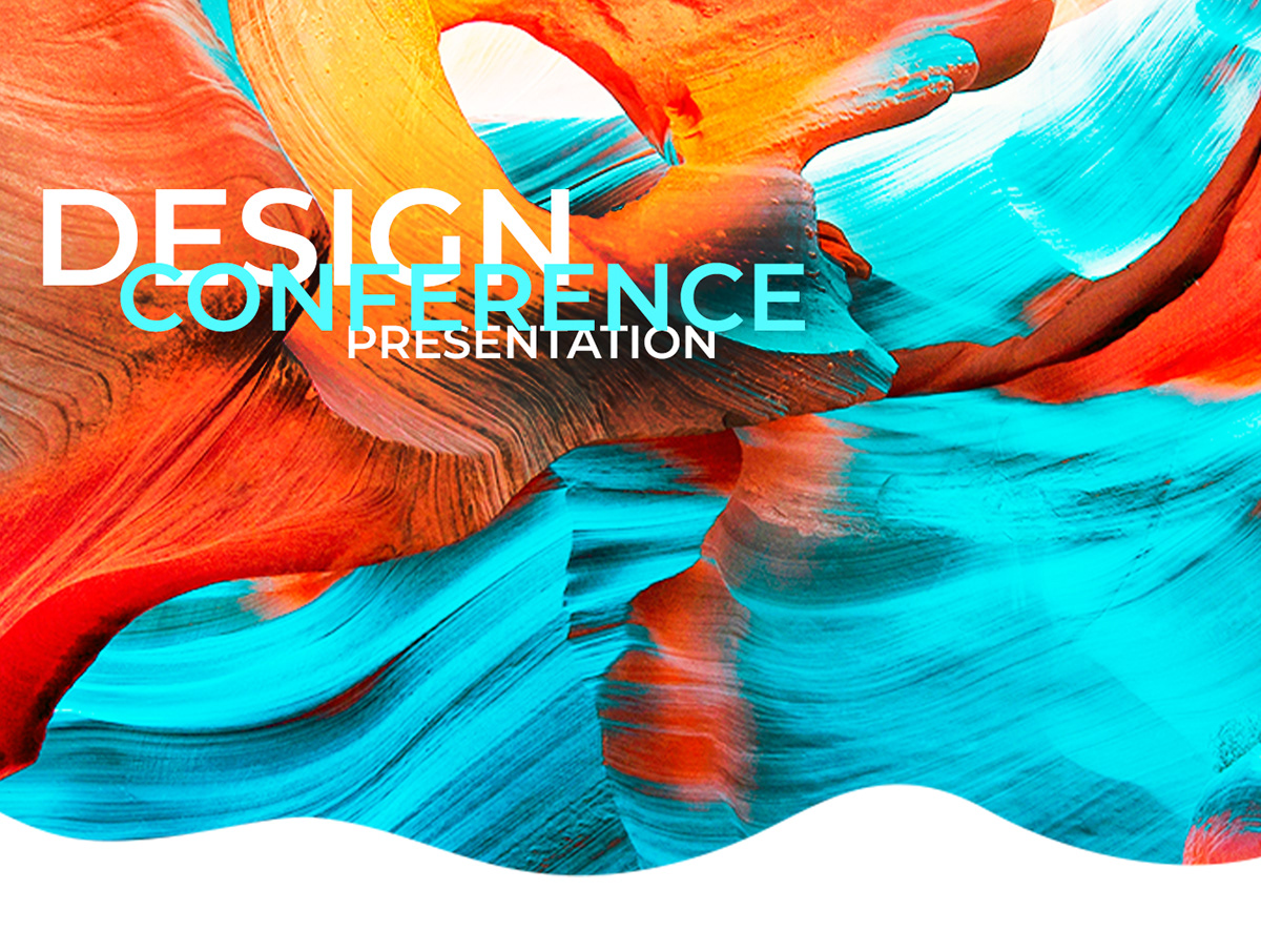 2020 Trend Creative Design design conference landing page orange turquoise ui design ui ux UX design Web Design  Website Concept