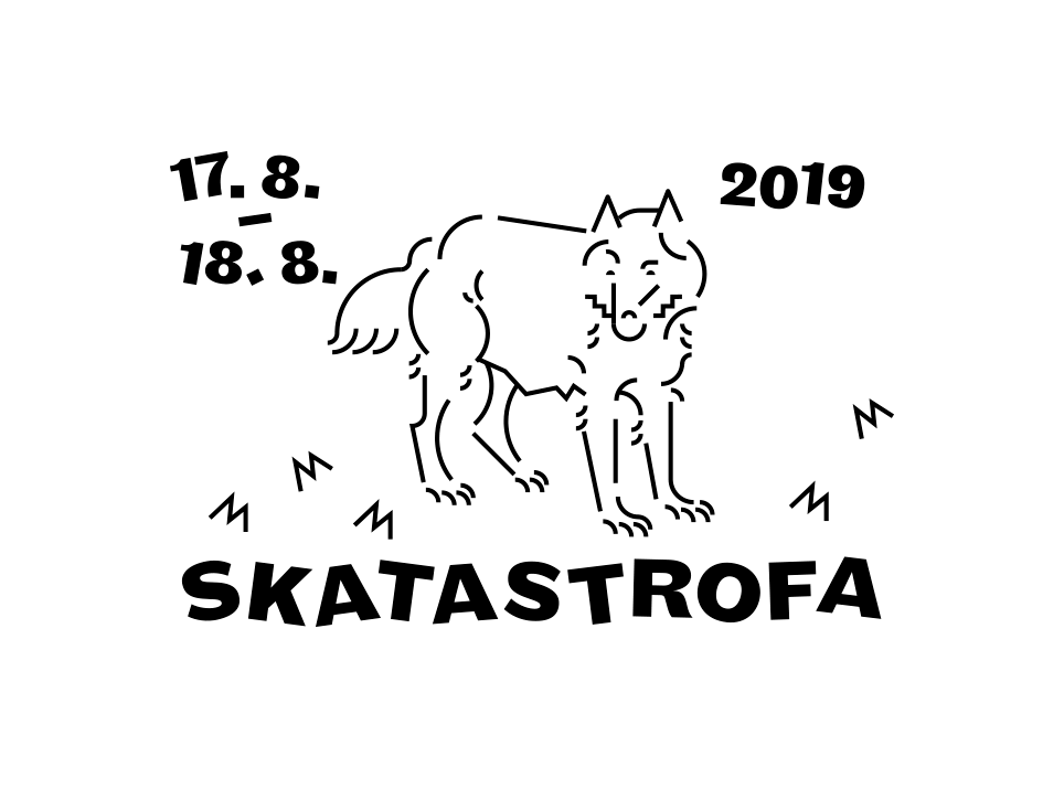 festival music poster punk ska wolf