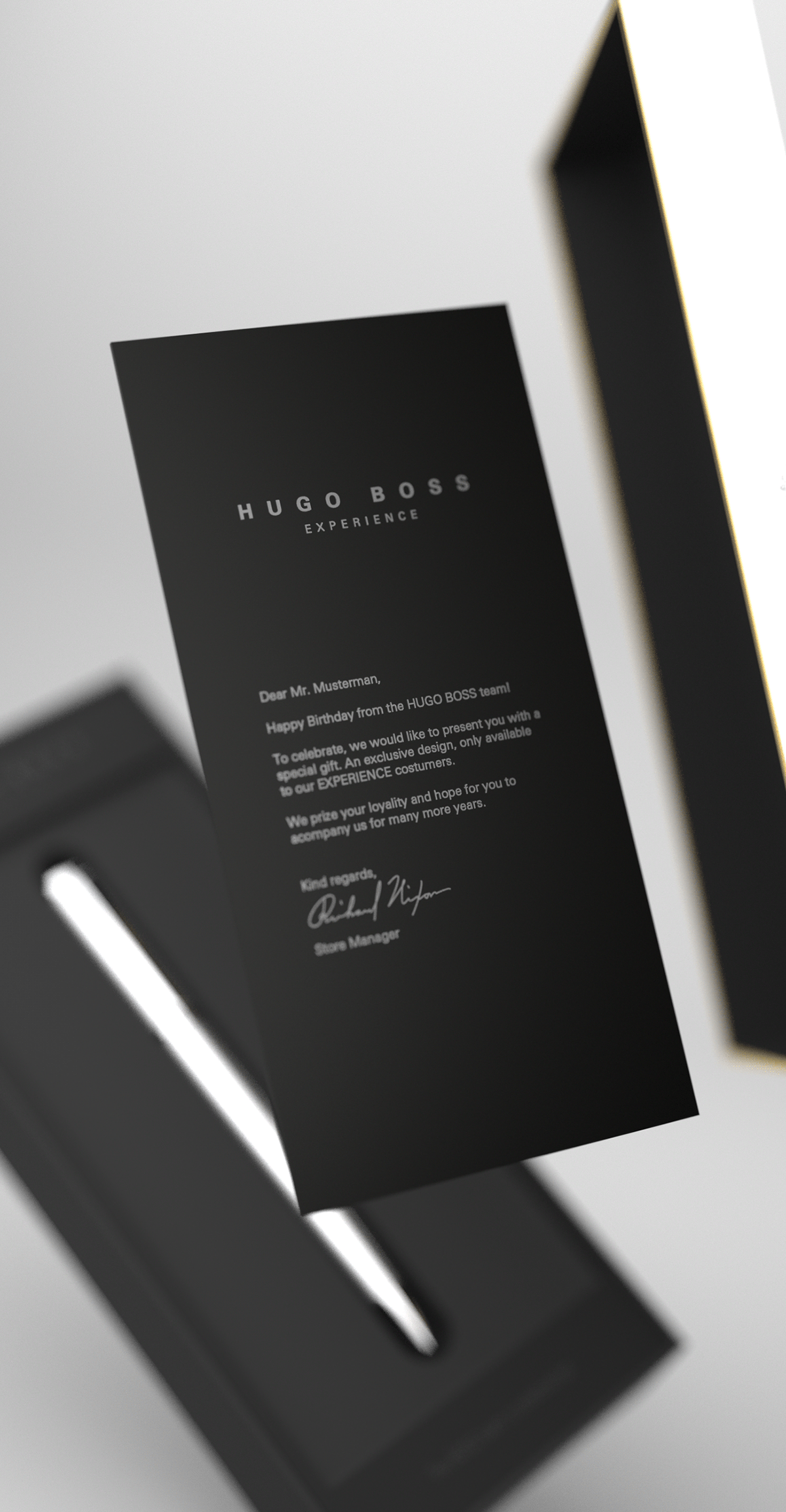 hugo boss birthday gift