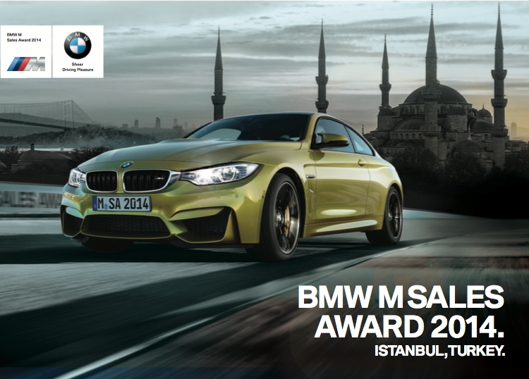 bmw m car automotive   brochure Event award