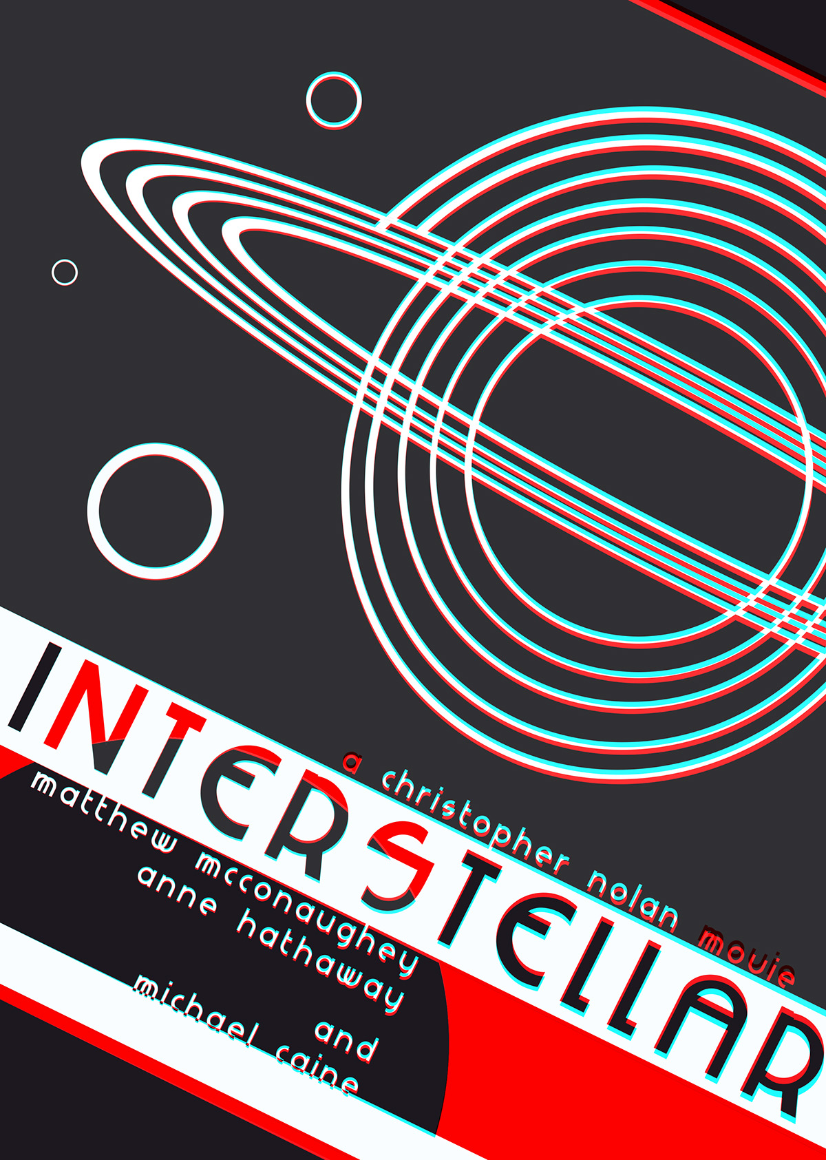 interstellar bauhaus graphic design movie poster
