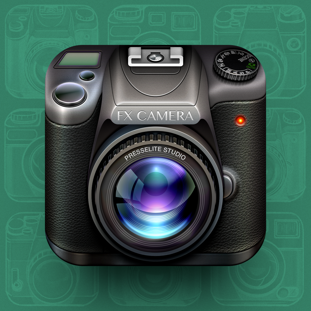 ios Icon iconography app icon app Skeuomorph instagram realistic photoshop application