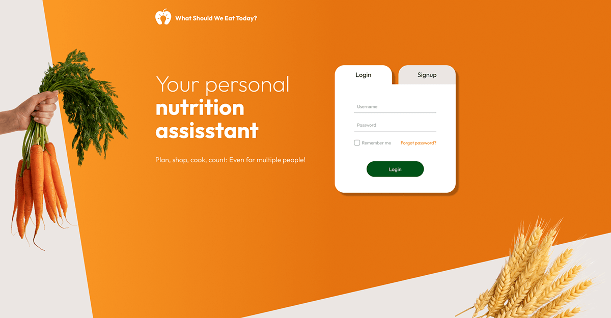 calories calorie counter Food  fitness Health Meal Planner nutrition Web Design  user interface UI/UX
