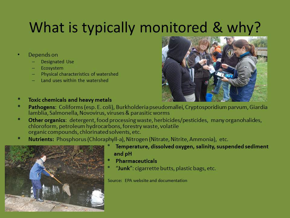 Citizen Environmental Monitoring environmental  education outreach Education