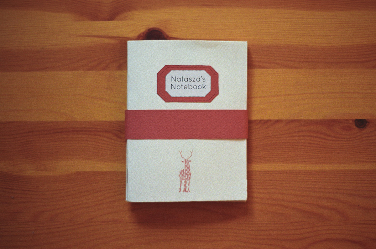 notebook norway bear elk recycled paper northern book