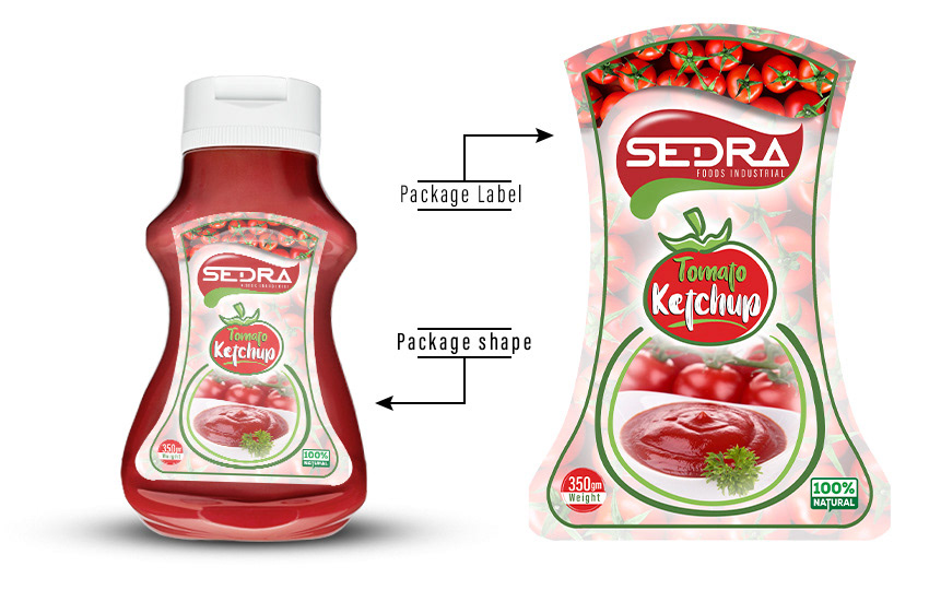 Food  バーバリー ketchup sauce تعليم سباحة packaging design