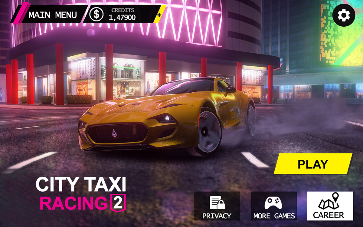 Car Racing game on Behance