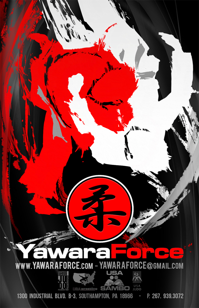 yawara force DOJO Martial Arts mixed Judo kickboxing MMA Wrestling logo Icon symbol grunge wallpaper merchandise T Shirt flyer moves Techniques customs