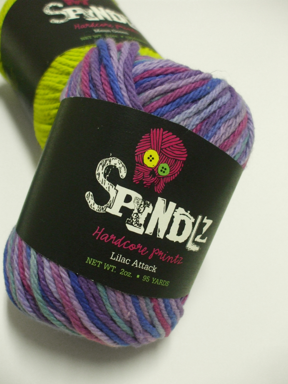 yarn knit punk rock identity logo Packaging craft crochet grunge
