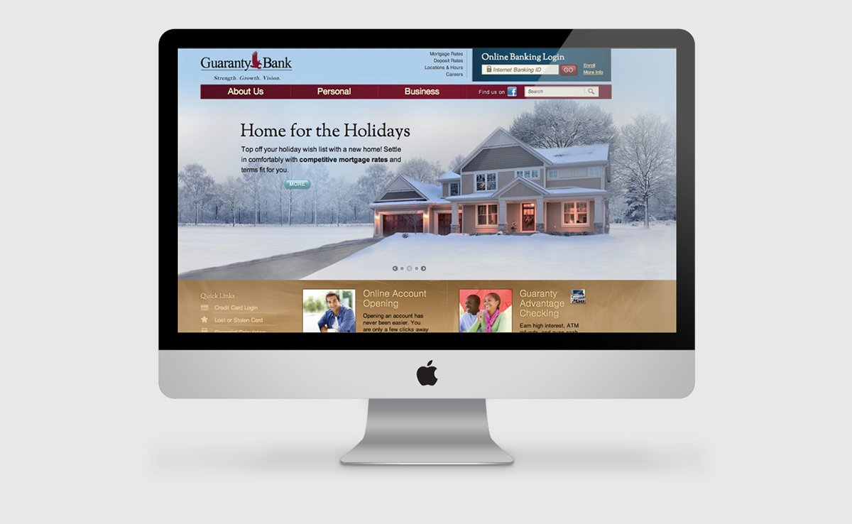 Web Banner  photoshop winter house design