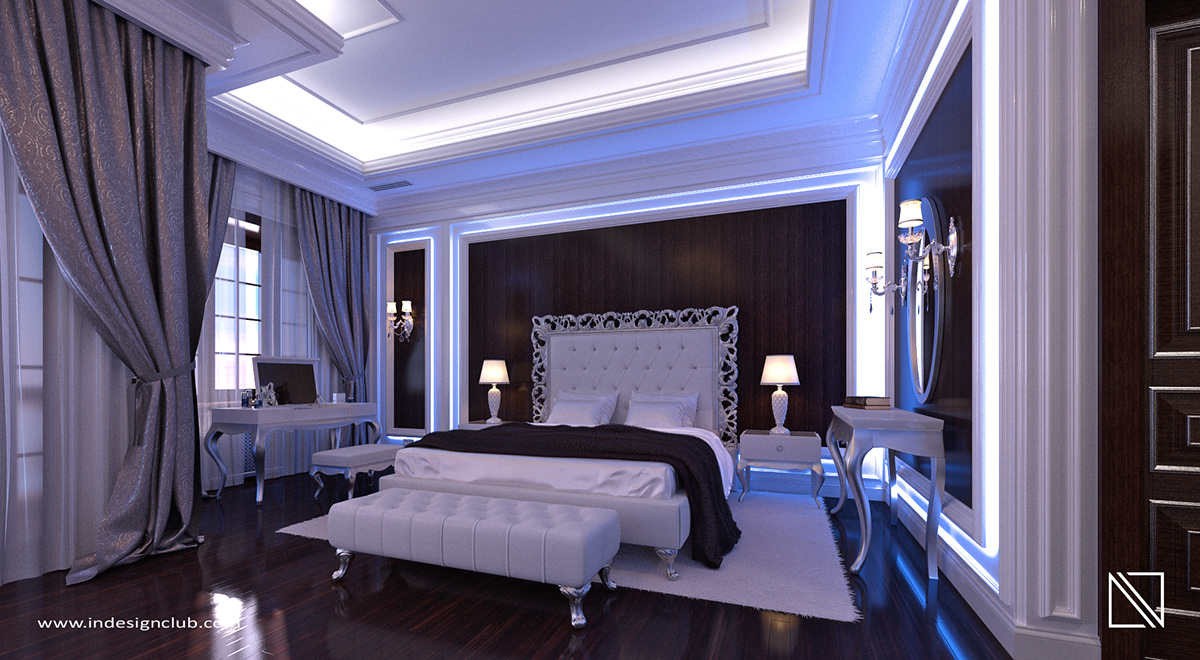 bedroom Interior design Classic Style luxury DV home collection Fratelli Barri vismara Modenese Gastone