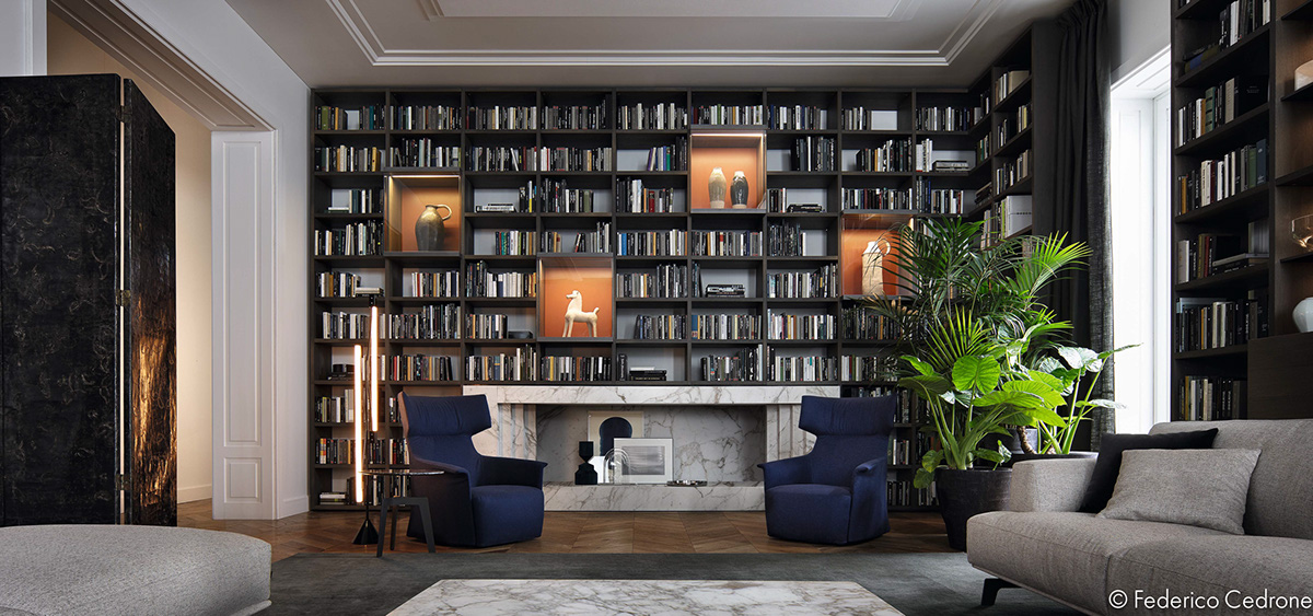 poliform Italy catalog design living room house livingroom sofa studio luxury Arri light milan