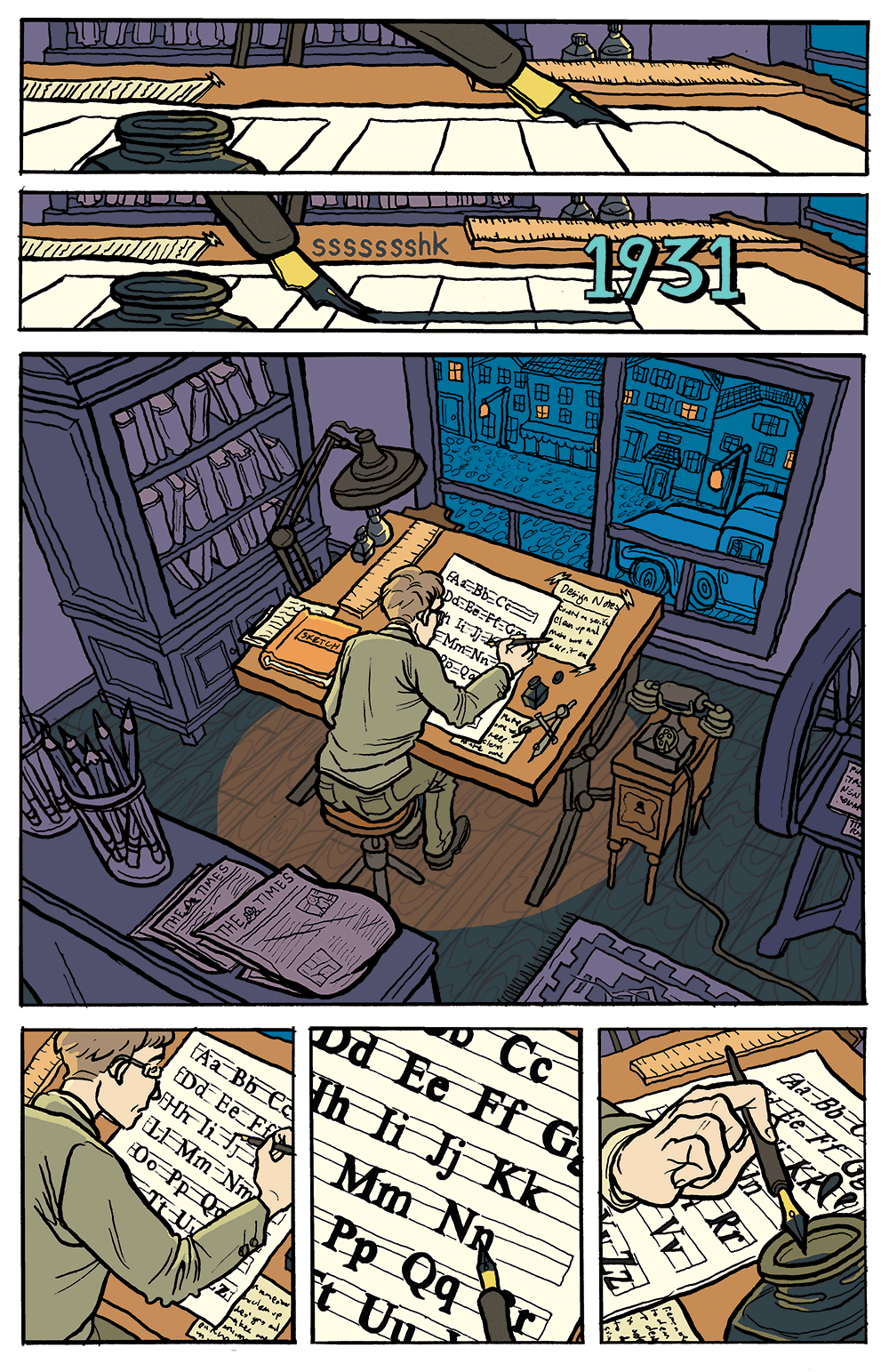 comic fonts typography   Webcomic coloring sequential story