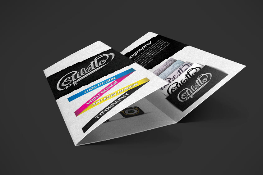 flyer trifold Self Promoting a4