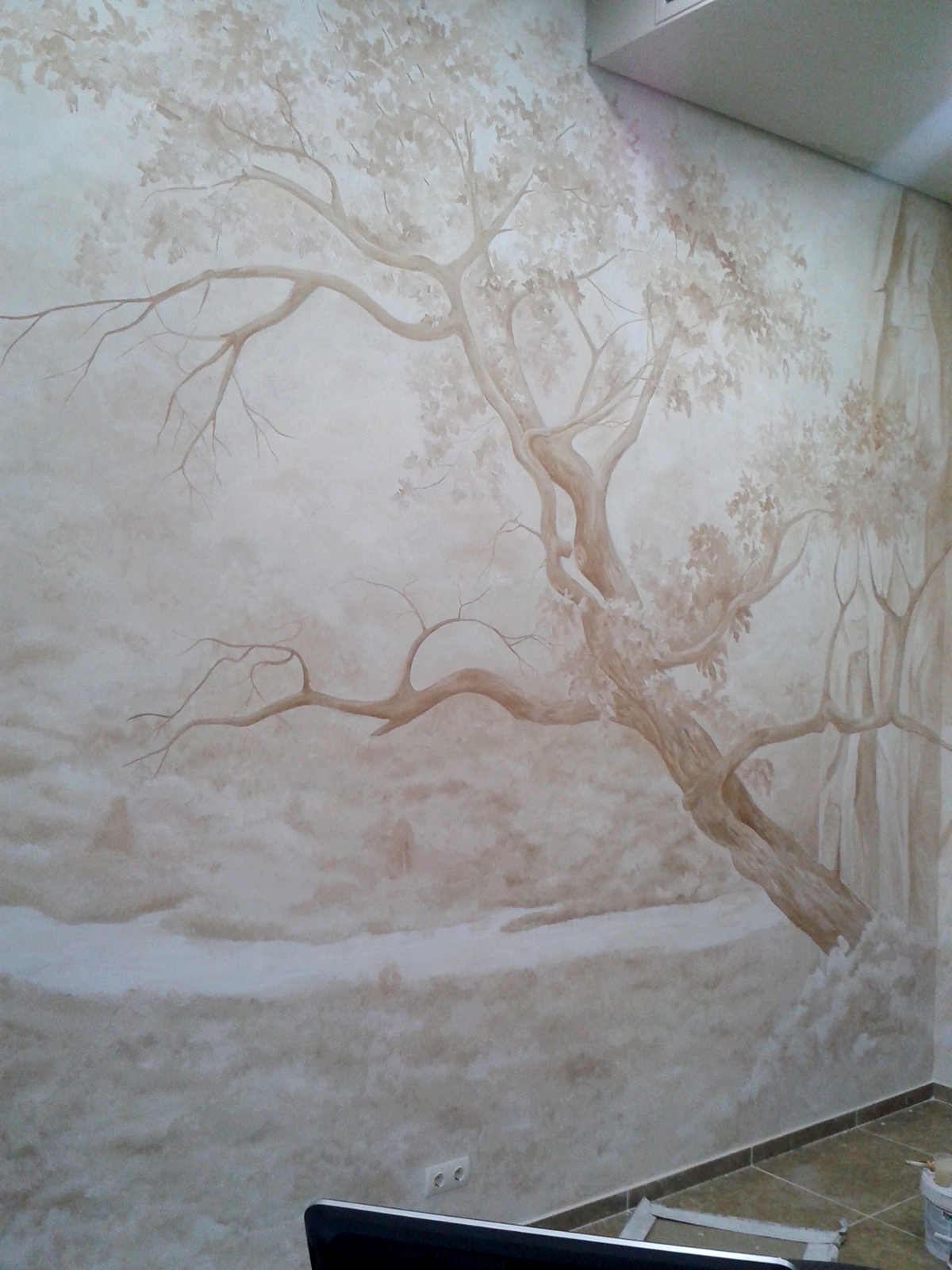 wall art Tree  decorative Mural Wall Drawing wall painting