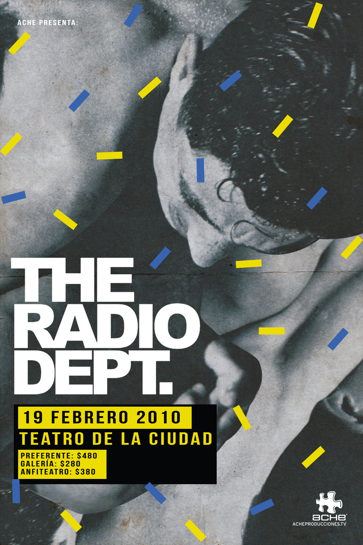 music poster The Radio Dept. Radio Dept ache