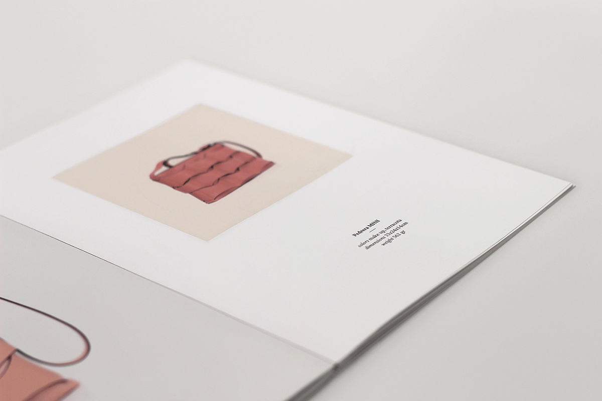 LUPO Barcelona 1920 bags leather colour Pedrera abanico spring-summer 2015 fashion editorial Booklet Catalogue UVI varnish Clean Design simple design