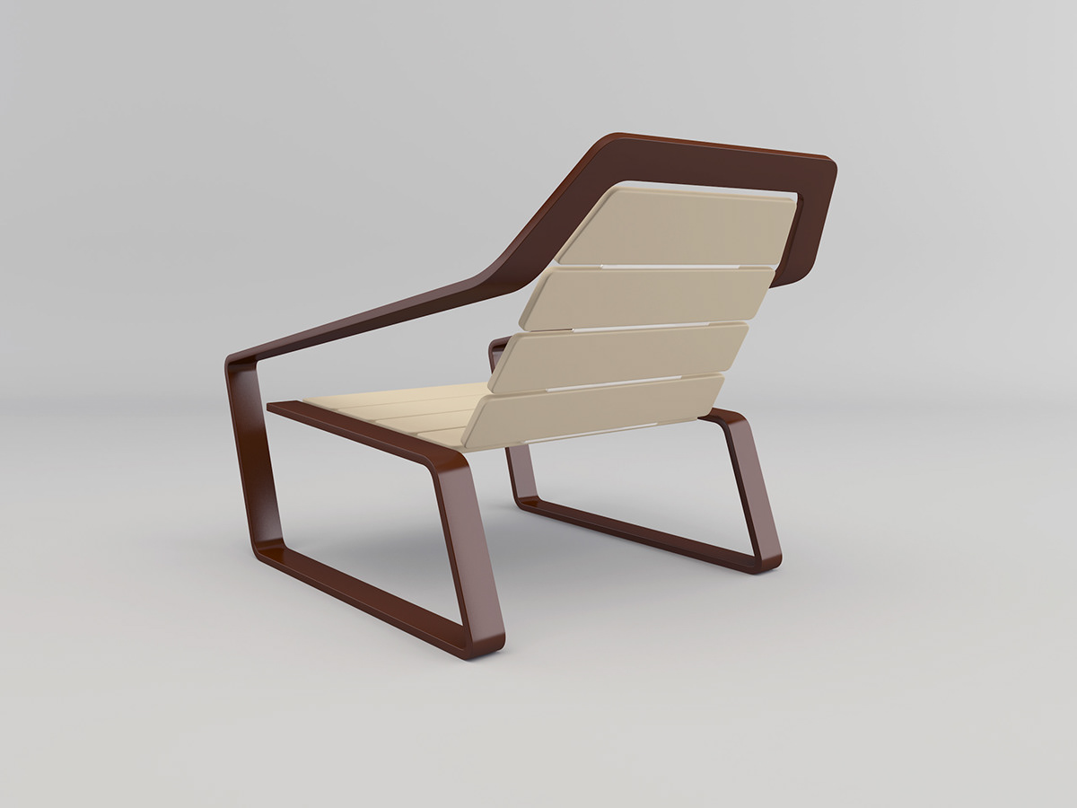 design armchair chair prototype rocking-chair seat modern