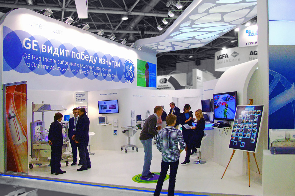 exhibition stand design ge general electric Stand