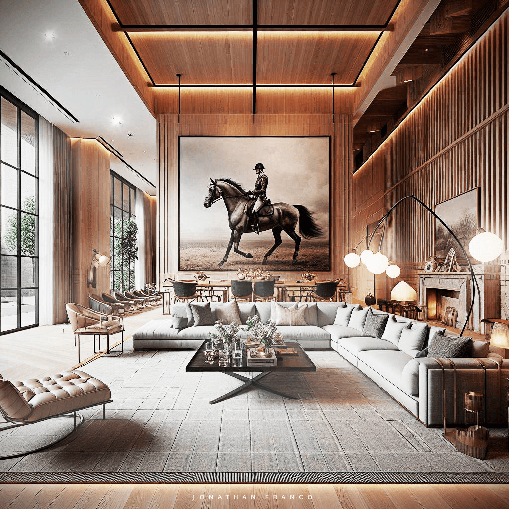 horse animal horses interior design  architecture luxury Luxury Design Cars Opulence splendor