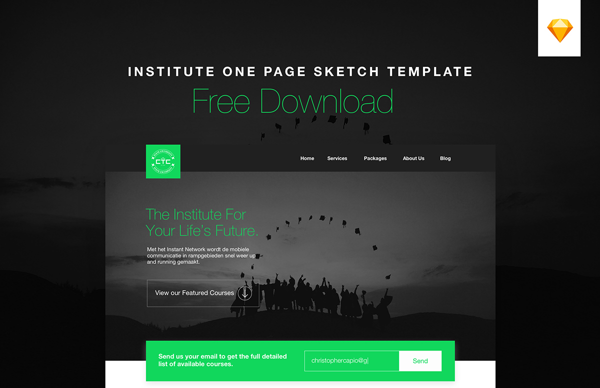 free download Capio Website sketch webpage modern LATEST template sleek