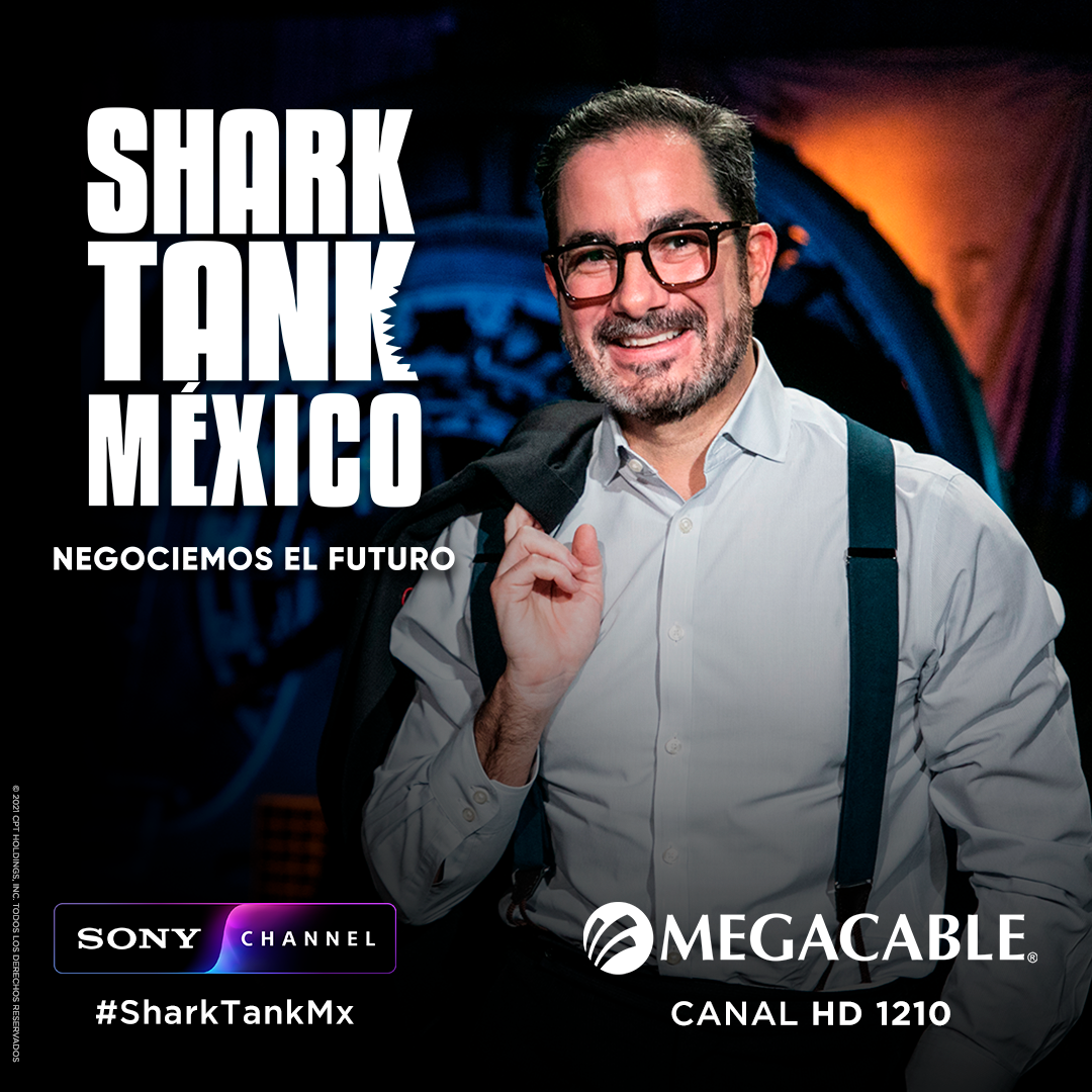 Advertising  campaña publicitaria creatividad marketing digital publicidad Shark Tank sony channel Thera Media