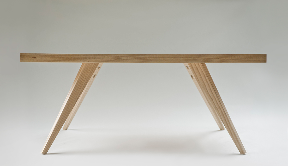 table  ash  ask  sofa  furniture mountable Bord monterbart  Wood tre hel-tre  minimalistisk  minimal johannes hegdahl coffee table