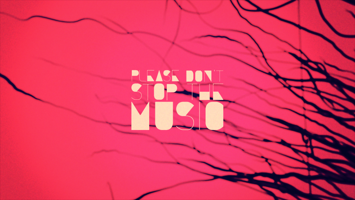 musicvideo  cinema 4d  Motion Design  dont stop the music