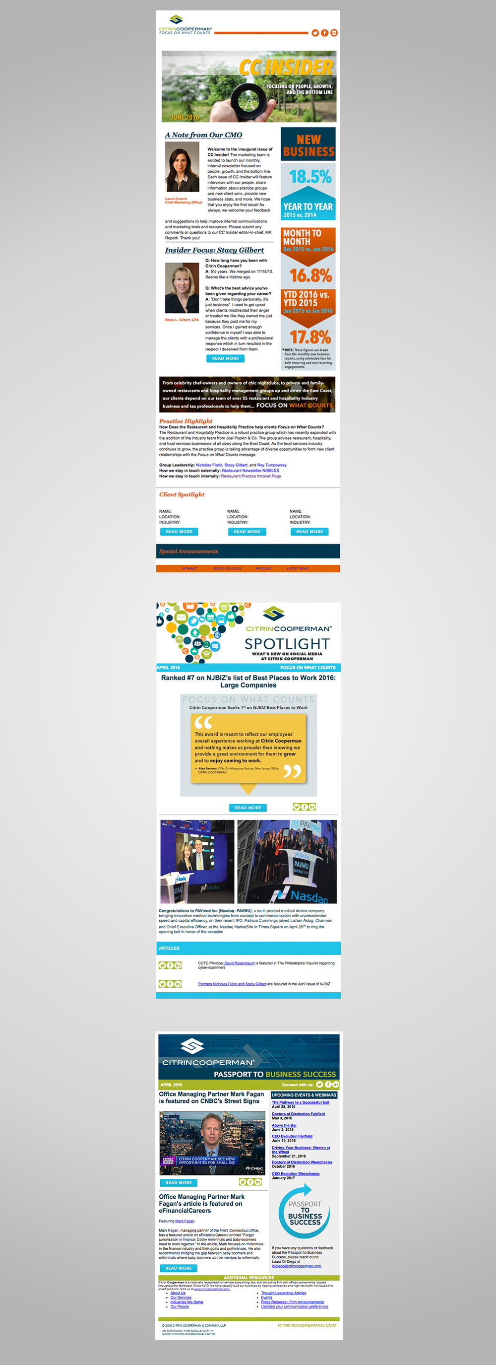 newsletter marketing   Web HTML Layout template enewsletter