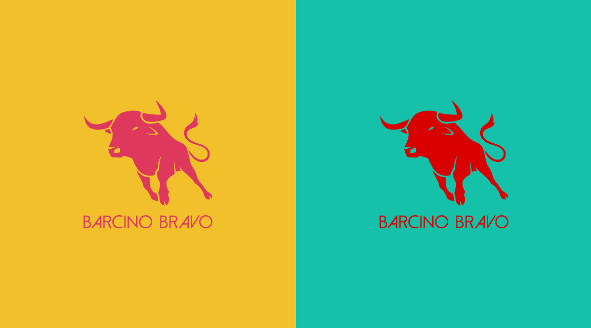 logo brand Barcino   bravo graphic Clothing identity
