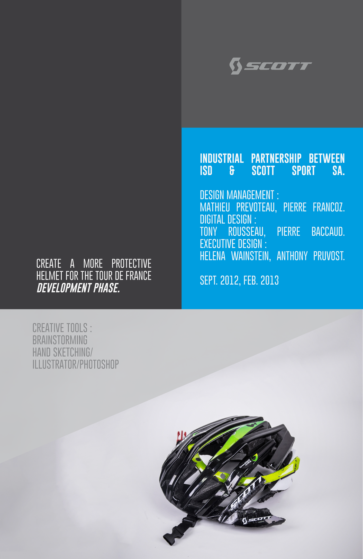 scott  Industrial Design  aeromax Tour de France chrono sport