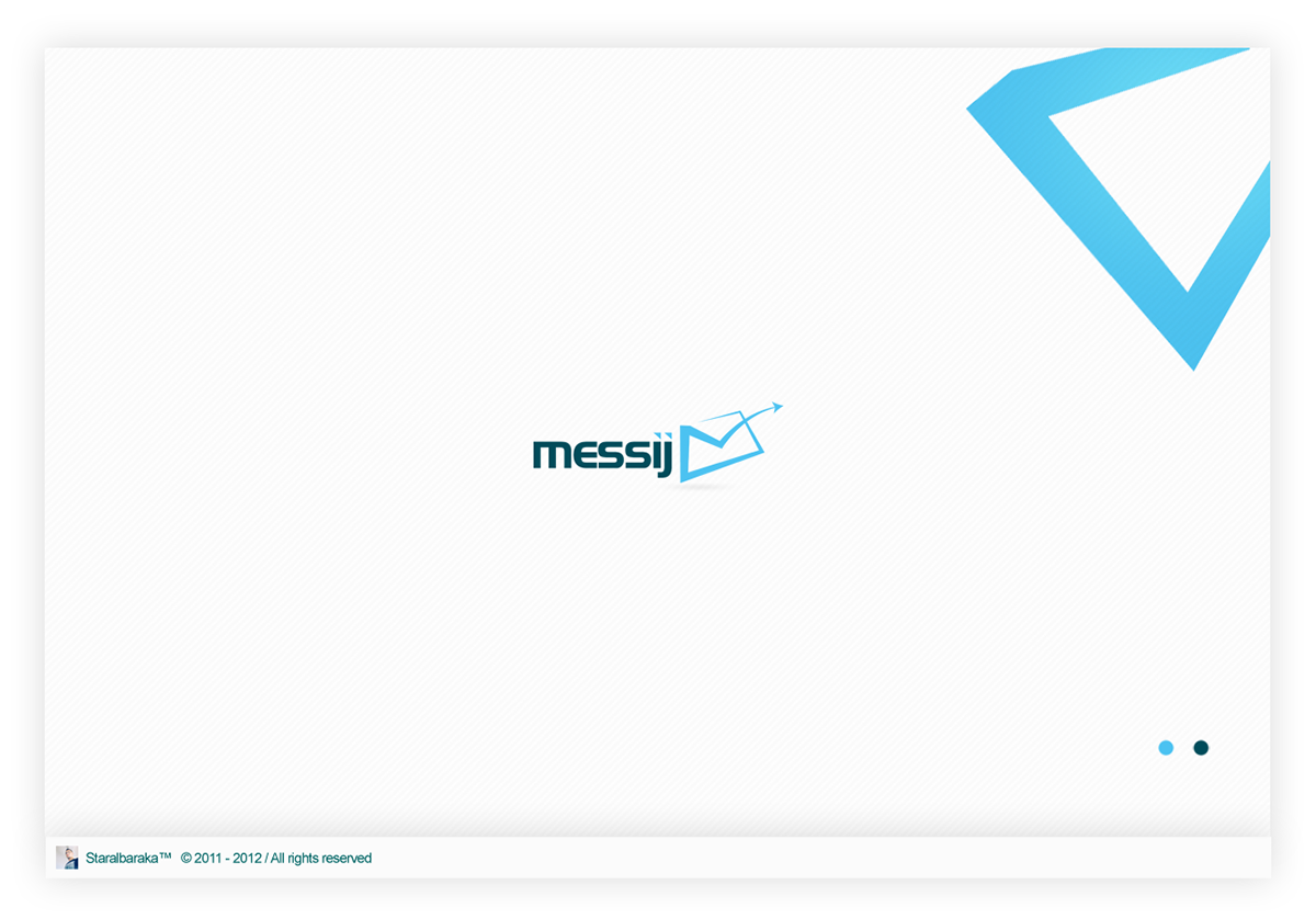 Messij logo Logo Design fax SMS Email Internet