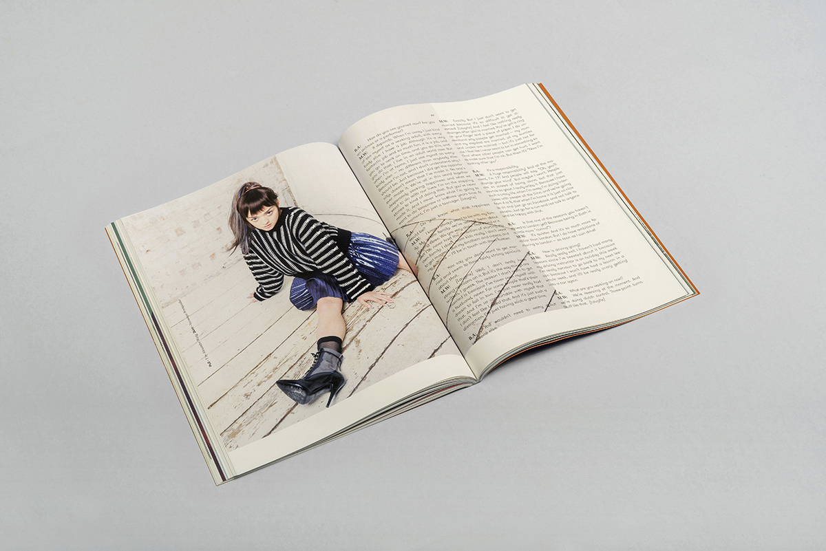 Adobe Portfolio fashion magazine magazine revista moda Maisie WIlliams ASSISTANT Asistente