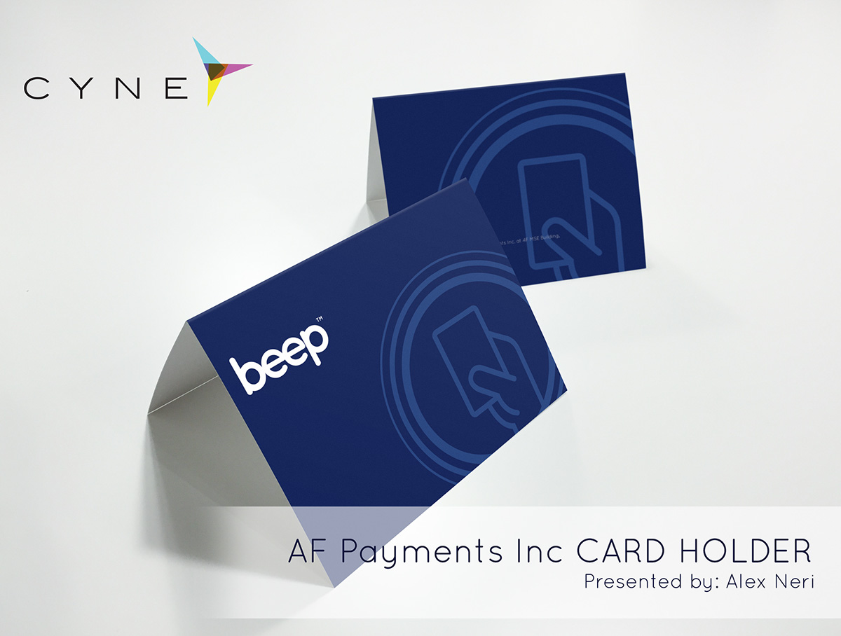 Contactless Smart Card holder Giveaway Material