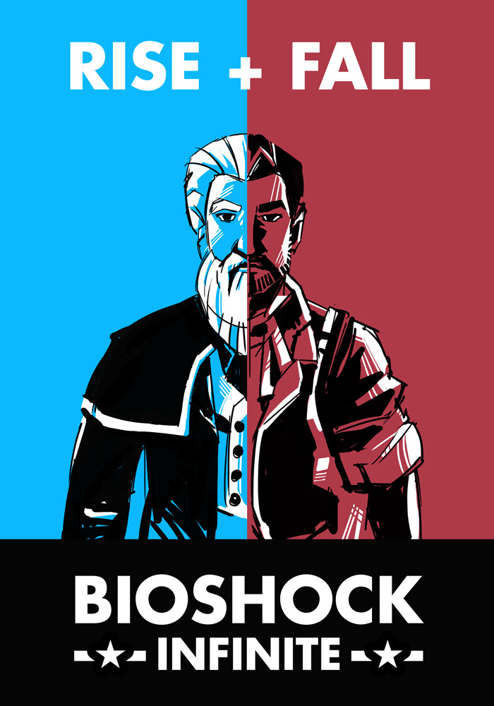 concept book jacket BioShock design