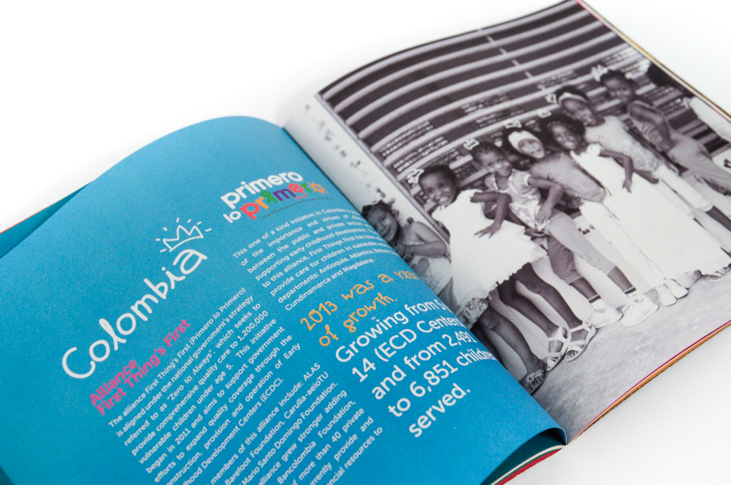 ANNUAL report annual report ALAS foundation kids children shakira colombia future Education