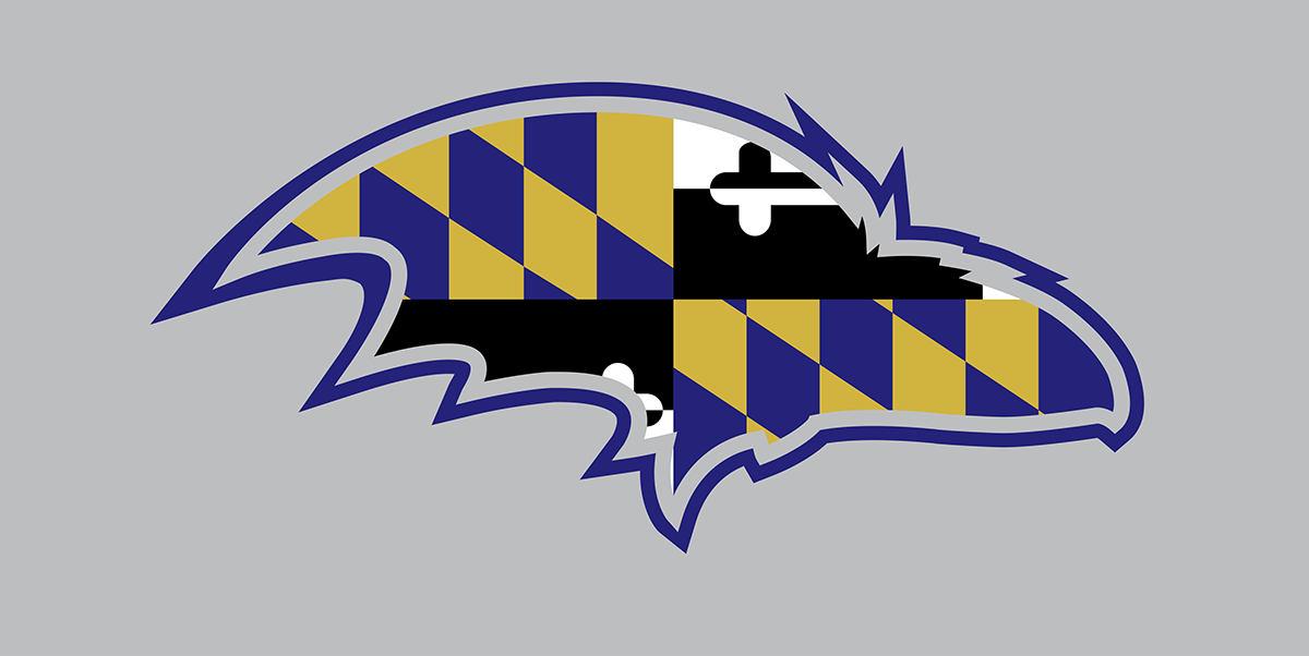 graphic design  photo editing nfl football Illustrator photoshop sticker design Baltimore ravens