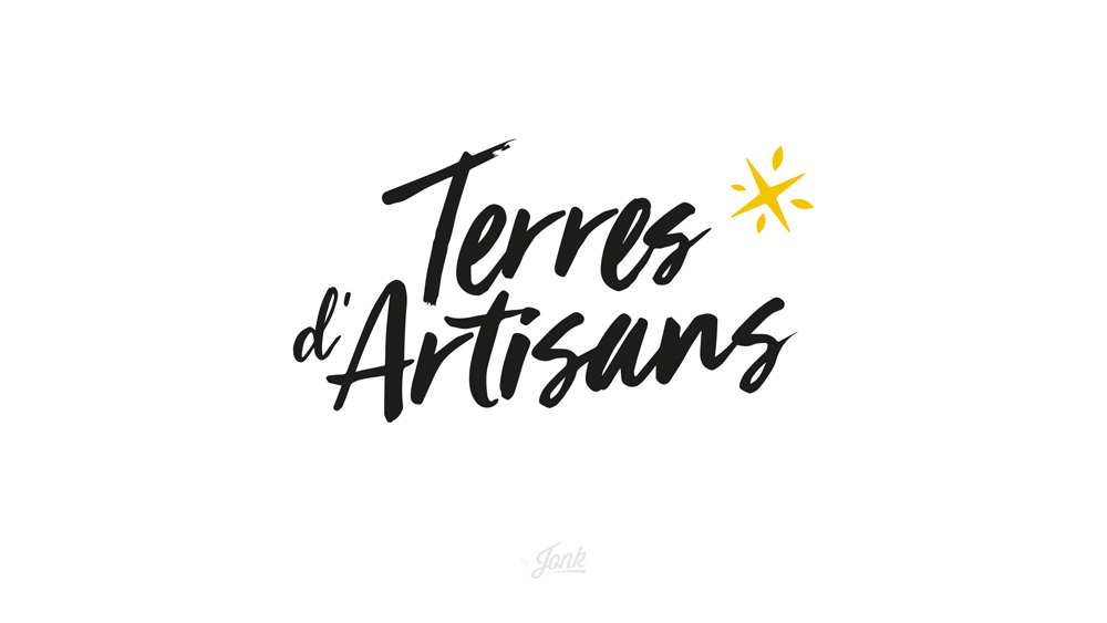 logo branding  artisan artisanat identité visuelle Terroir Logotype Jonk