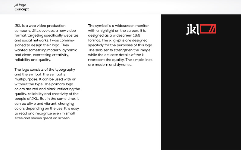 JKL video Web screen Production