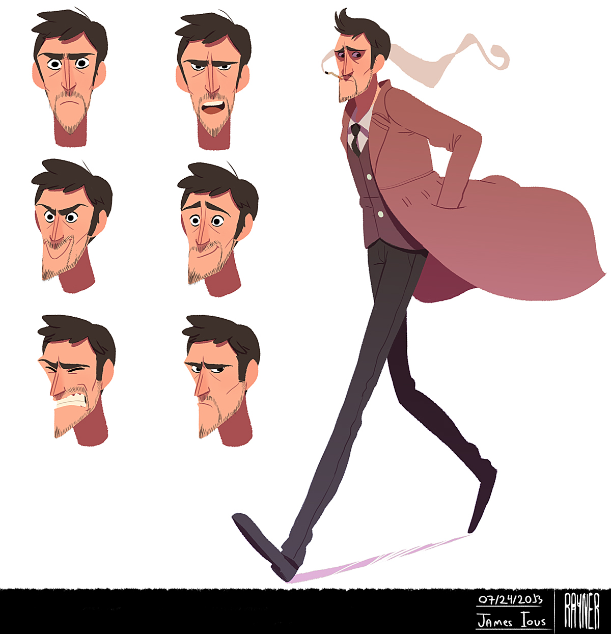 Mr. Ious Universe Character design 