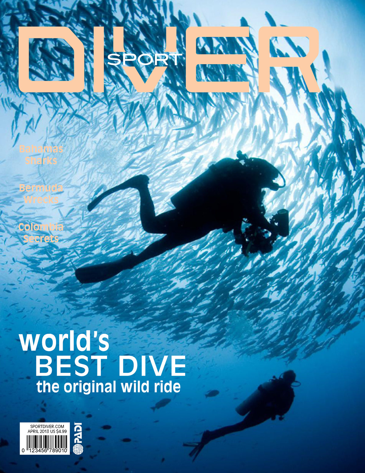 Rebrand Sport Diver magazine publication