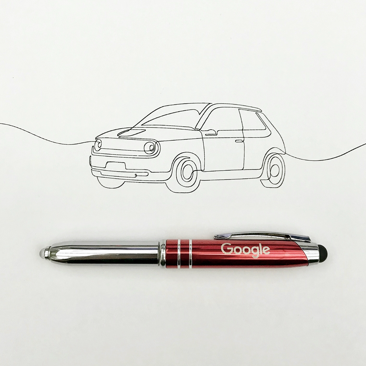 Simple line drawing series on Behance