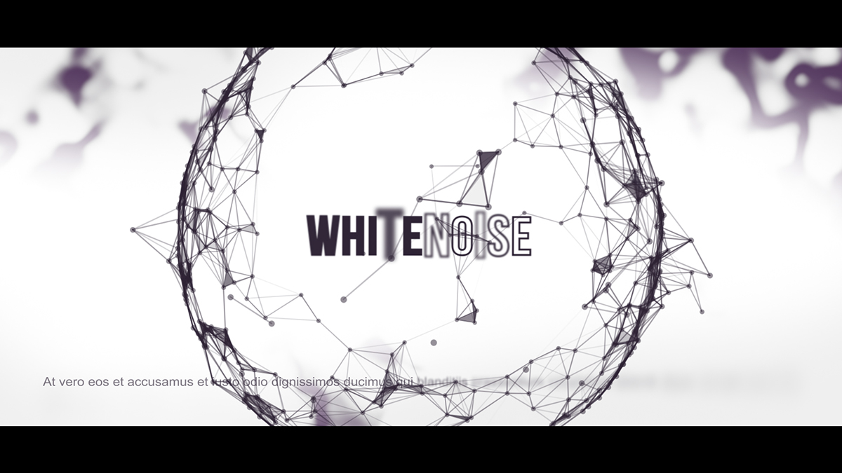 movie titles adobe after effects sequence plexus modern template video abstract White