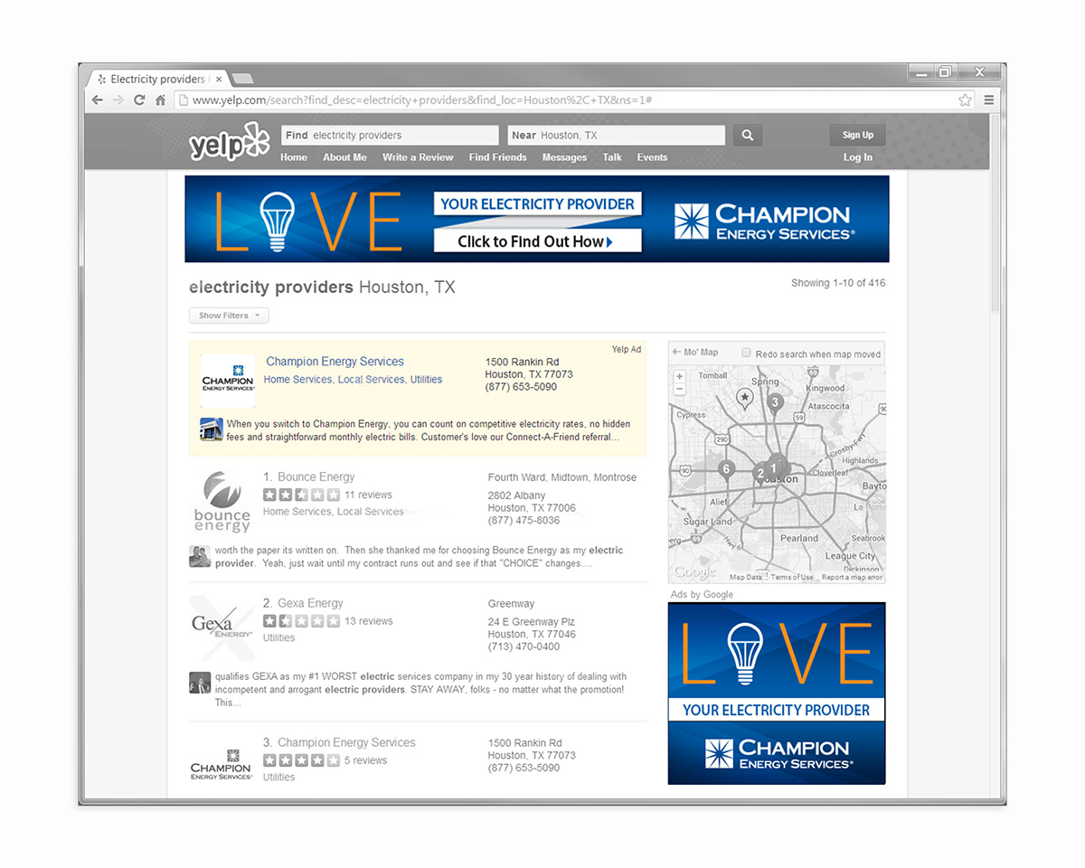 Love magazine billborad Web Banner Website campaign