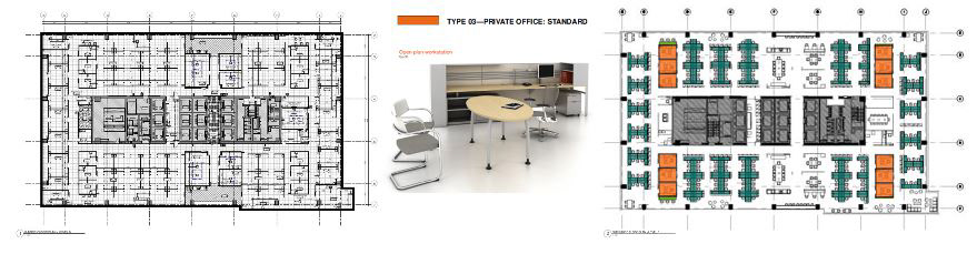 Office Design contract furniture Tender Packages RFP cad drawings Furniture Specification corporate branding 3D CAD 20/20 CAP Studio